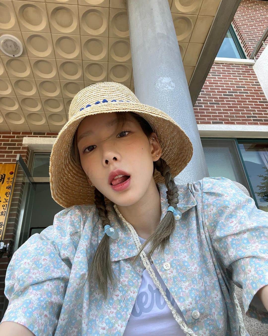 テヨン のインスタグラム：「👒」
