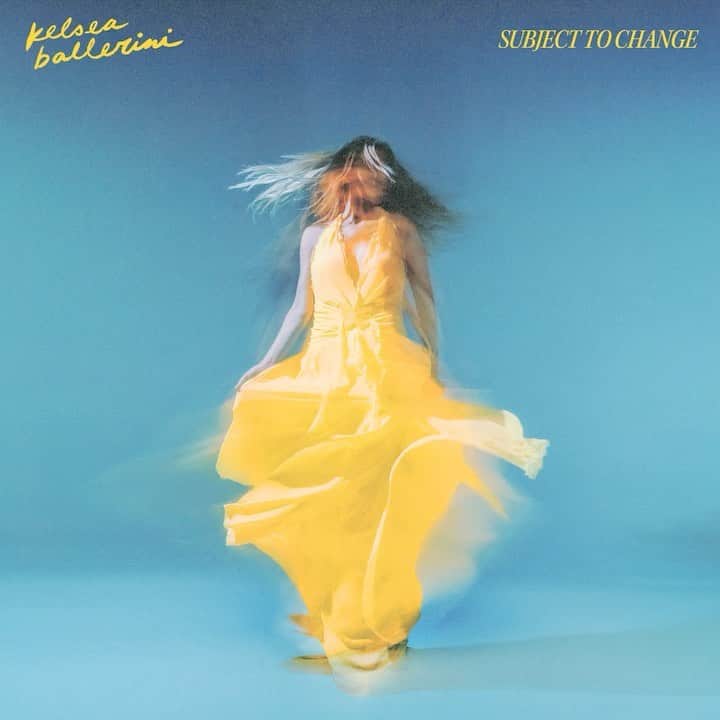 Kelsea Balleriniのインスタグラム：「💛 SUBJECT TO CHANGE 💛  SEPTEMBER 23  (link in bio for for album pre-order/pre-save/pre-add)」