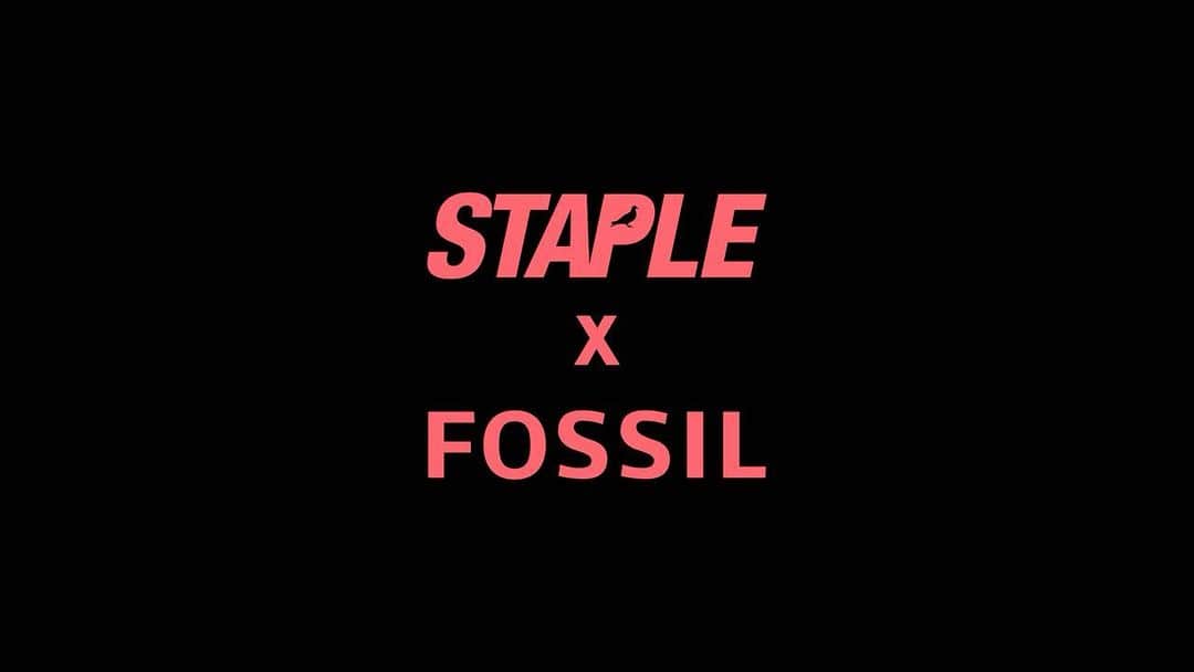 fossilのインスタグラム：「Get those alarms ready - #STAPLExFossil launches tomorrow!  In the meantime, get the scoop on the limited edition STAPLE x Fossil collab from the creative genius himself, @jeffstaple.   #JeffStaple #FlockWithUs #LimitedEdition」