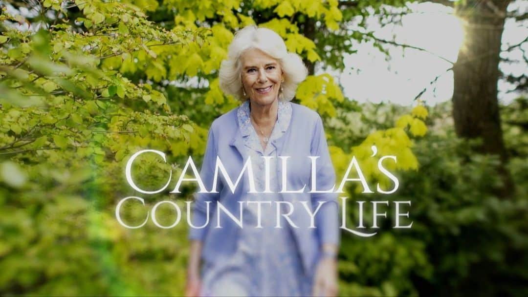 ロイヤル・ファミリーのインスタグラム：「📺 Camilla’s Country Life, @ITV, 9pm tonight.   Take a peek behind-the-scenes of Her Royal Highness’s @CountryLifeMagazine guest edit.」