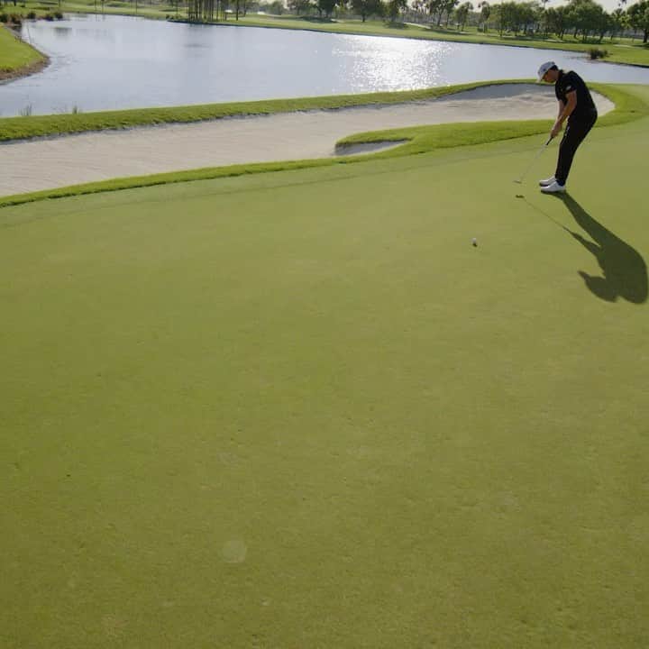 パトリック・キャントレーのインスタグラム：「With the right approach, you can put yourself on the path to success.  I’m excited to be a part of @adp where approach is everything in golf and in business. #teamADP」