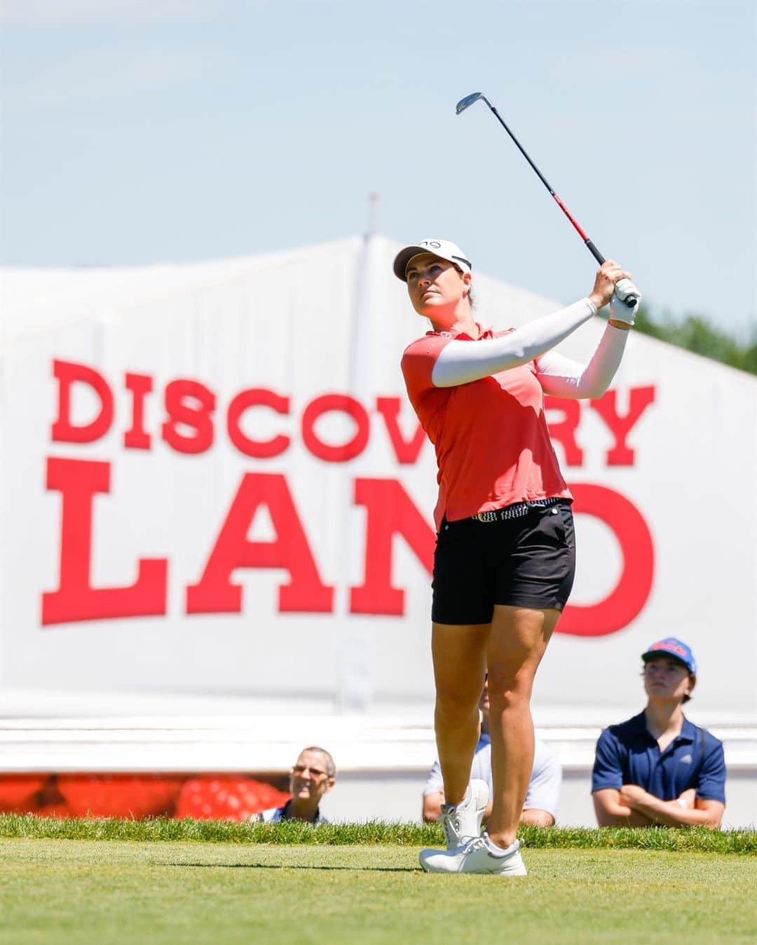 キャロライン・マッソンのインスタグラム：「Thanks for another fun week in Grand Rapids @meijerlpga 🙌🏼 Great to see so many fans out and happy with my T-12 finish!」
