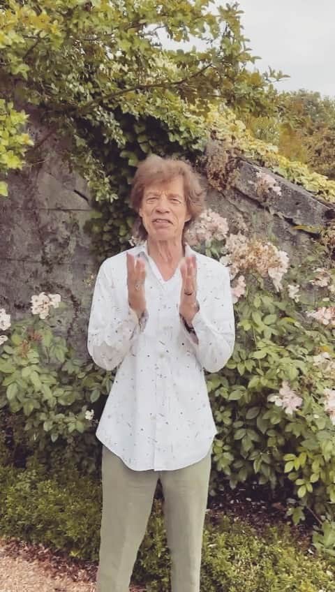ミック・ジャガーのインスタグラム：「See you tomorrow in Milan!」