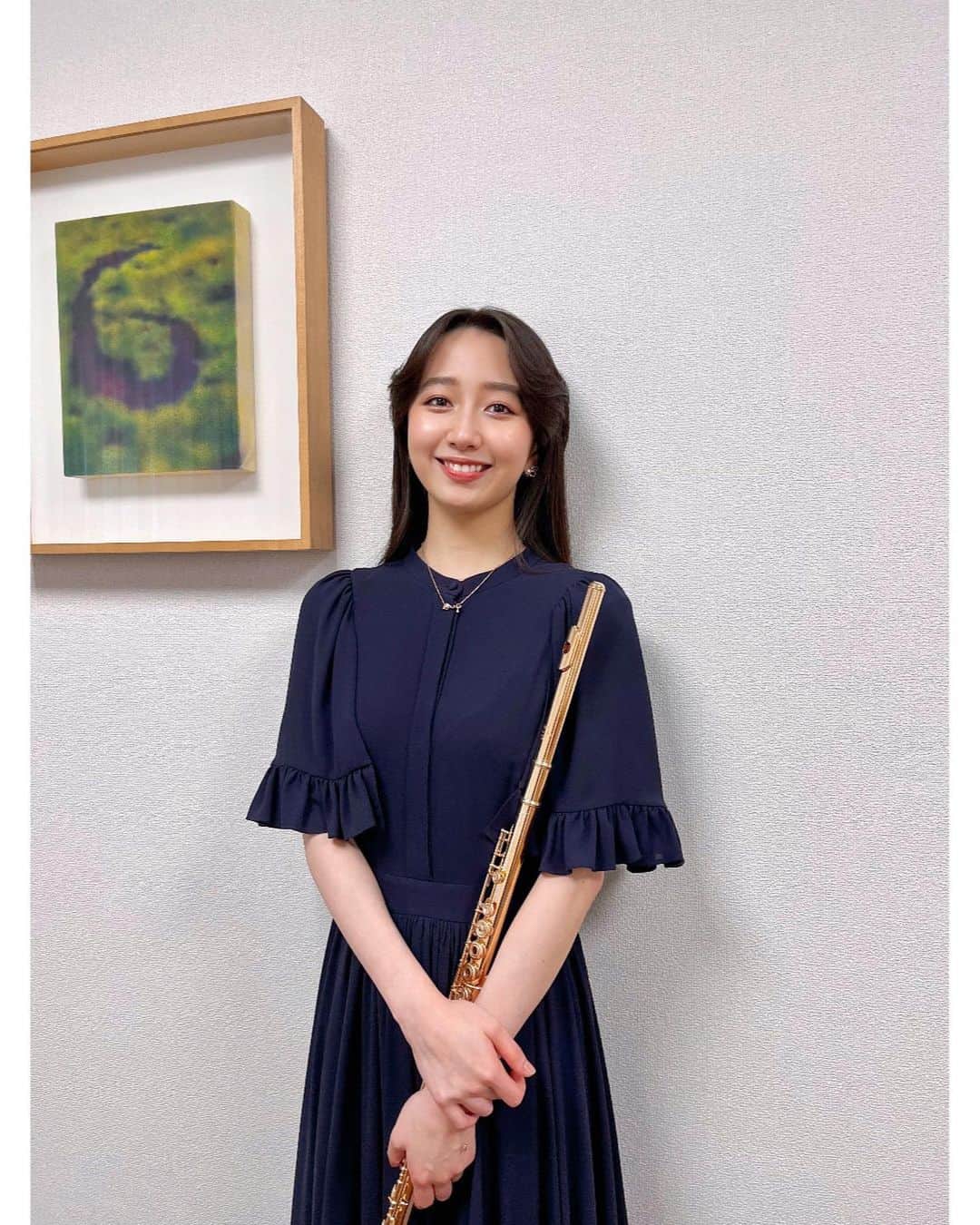 のインスタグラム：「昨日、東京オペラシティにて開催された、MUSIC LANDにさせて頂きました！（なんとオペラシティデビュー！）🥰🥰✨出演者の皆様が暖かくて、とても楽しい時間でした。素敵な経験をありがとうございました！（楽屋での写真） ・ Special thanks to @miyujikaneko_official  みゆ様for the wonderful piano for Vocalise and Après une Rêve🥰✨ ・ Beautiful jewelry from @official_mikimoto thank you✨」