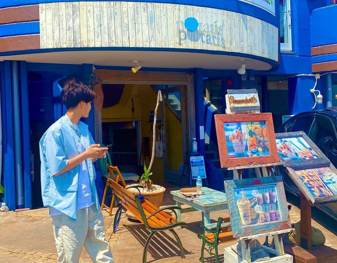 木下栞さんのインスタグラム写真 - (木下栞Instagram)「. いつかのおふ☀️🌻💯 . おいしいものたべて たくさん歩いて とてもいい1日でした！！！ . 偶然みつけたポテト屋さんが とてもおしゃれだったなあ☺️☺️ そしてあみあみのポテトが とてもおいしかったなあ😋😋 . #江ノ島 #鎌倉 #わたしの地元は一応鎌倉です #ちふれASエルフェン埼玉 #WEリーグ #女子サッカー」6月20日 20時58分 - kinooo.02