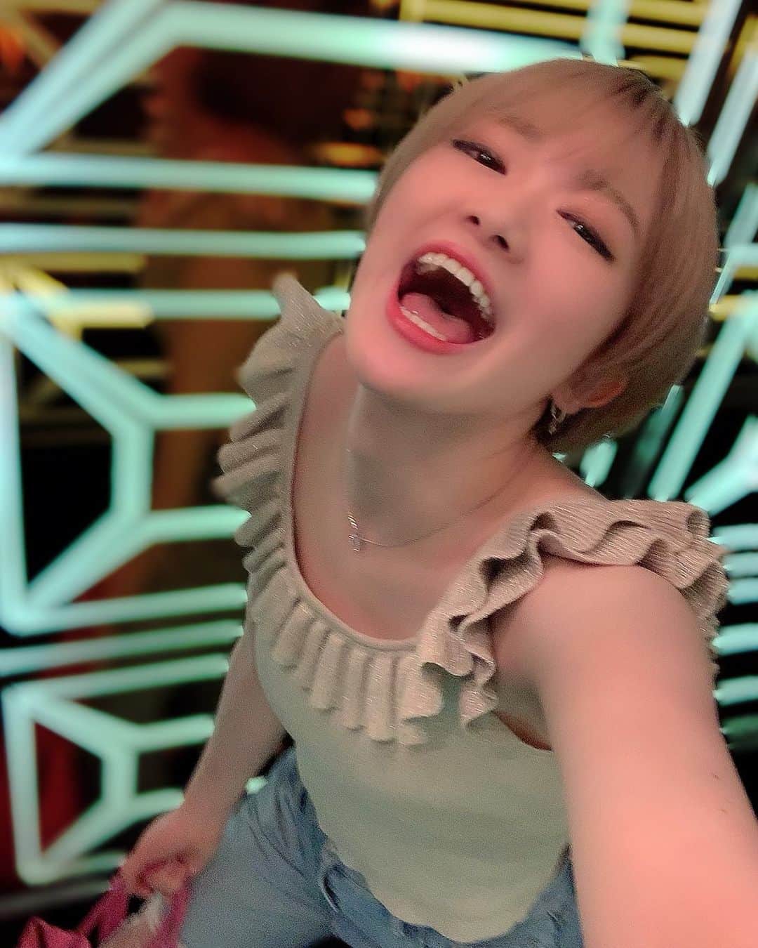 のインスタグラム：「#rumina #smile」