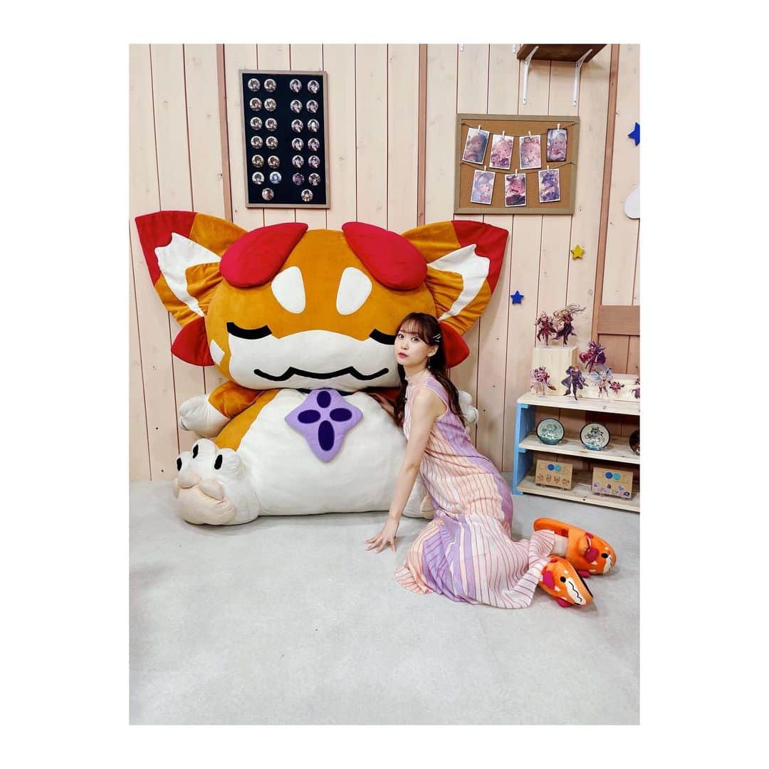芹澤優のインスタグラム：「・  グラブルTVちゃんねるっ  たくさんの方がヴァジラを可愛いがってくれて嬉しい嬉しい👶❤️  来週もお楽しみに！  #グランブルーファンタジー  #ヴァジラ #グラブル」