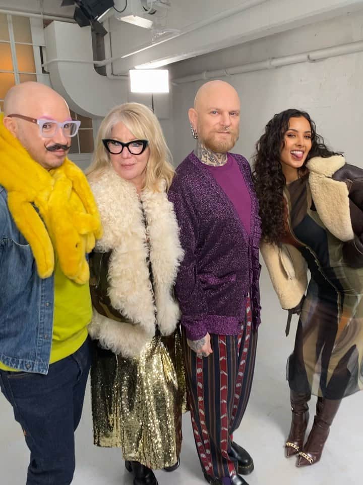 ValGarlandのインスタグラム：「Fashion Hunny❗️❗️❗️❗️  Episode 7 TOMORROW 8pm @glowupbbc @bbcthree  #GlowUpBBC #BBCThreeTV」