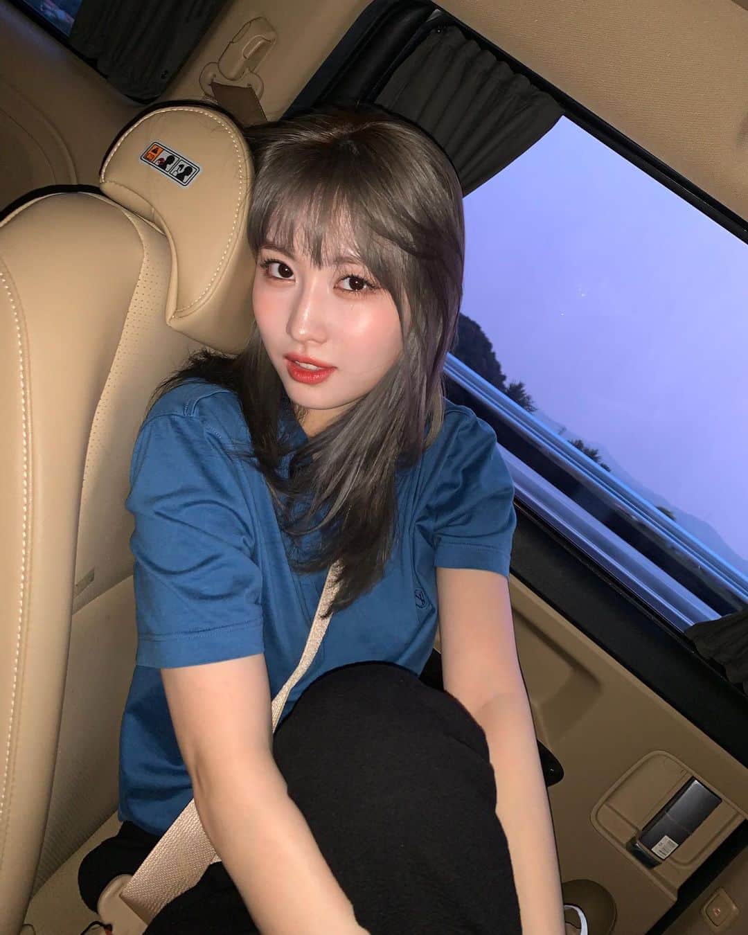 もものインスタグラム：「퇴근길🏎🏎🏎」