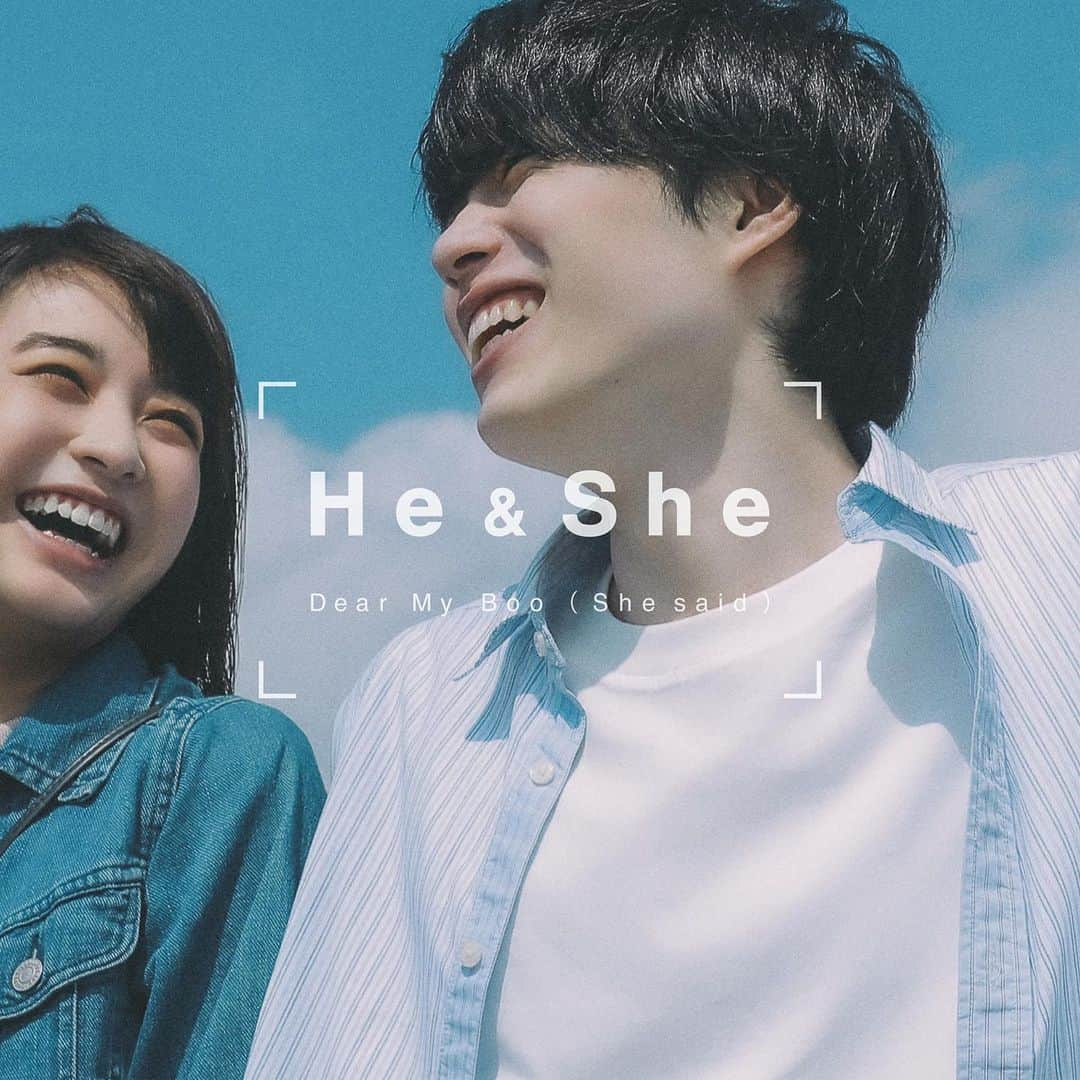 福崎那由他のインスタグラム：「🧑👩 ⁡ He＆Sheプロジェクト第4弾「Dear My boo」のMVに出演させて頂きました。 ⁡ 今回の”She”は彼女目線なので、彼女からみた”He”が映っています。 目線が変わるので、同じ場所でも見える景色が変わります。 ぜひ「My boo」と見比べてみて下さい！ ⁡ Vocal Starring: 大比良瑞希 作詞: 清水翔太、當山みれい 作曲: 清水翔太 編曲: 原田茂幸 ※original Song by 當山みれい Recorded &amp; Mixed by 遠藤淳也 at STUDIO QUEST Mastered by酒井秀和 (Sony Music Solutions Inc.)」