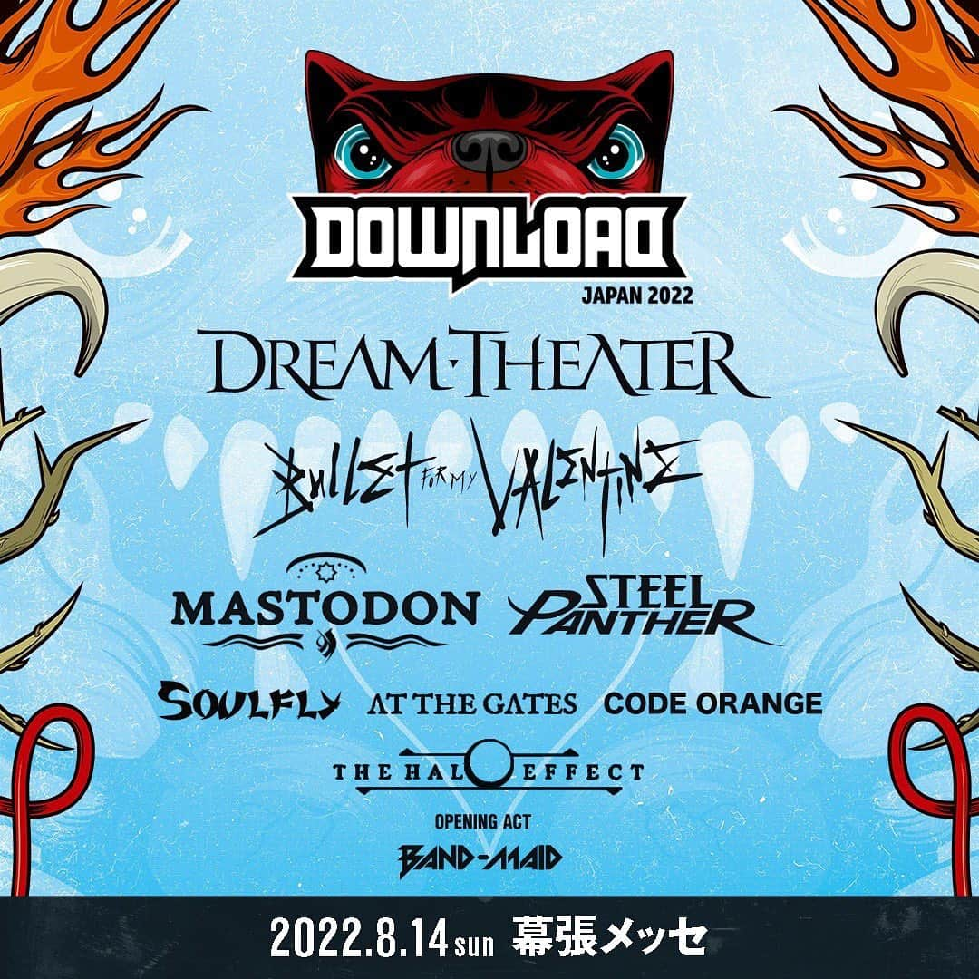 BAND-MAIDさんのインスタグラム写真 - (BAND-MAIDInstagram)「BAND-MAID will be the only Japanese artist to perform at the music festival "Download Japan 2022".  https://www.downloadfestivaljapan.com/  #bandmaid」6月22日 18時11分 - bandmaid.jp