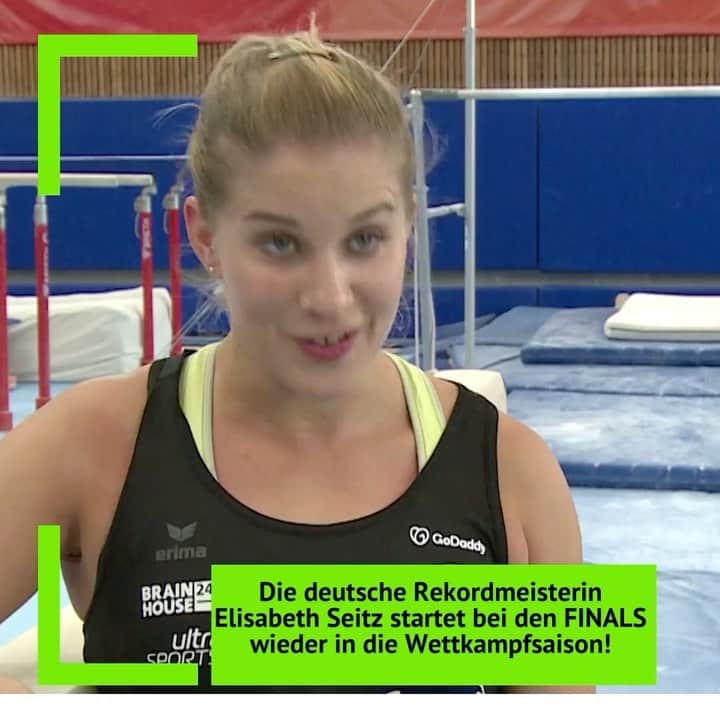 エリザベト・ザイツのインスタグラム：「@seitzeli steigt morgen bei den @die_finals in Berlin wieder in die Wettkampfsaison ein, dämpft aber die Erwartungen auf weitere Titel bei den Deutschen Meisterschaften! 23 ‼️ hat sie ja bereits! Mehr zu Eli - heute ab 18.00 Uhr im #journal  @schwaebischerturnerbund @deutscherturnerbund @followyour24passion」
