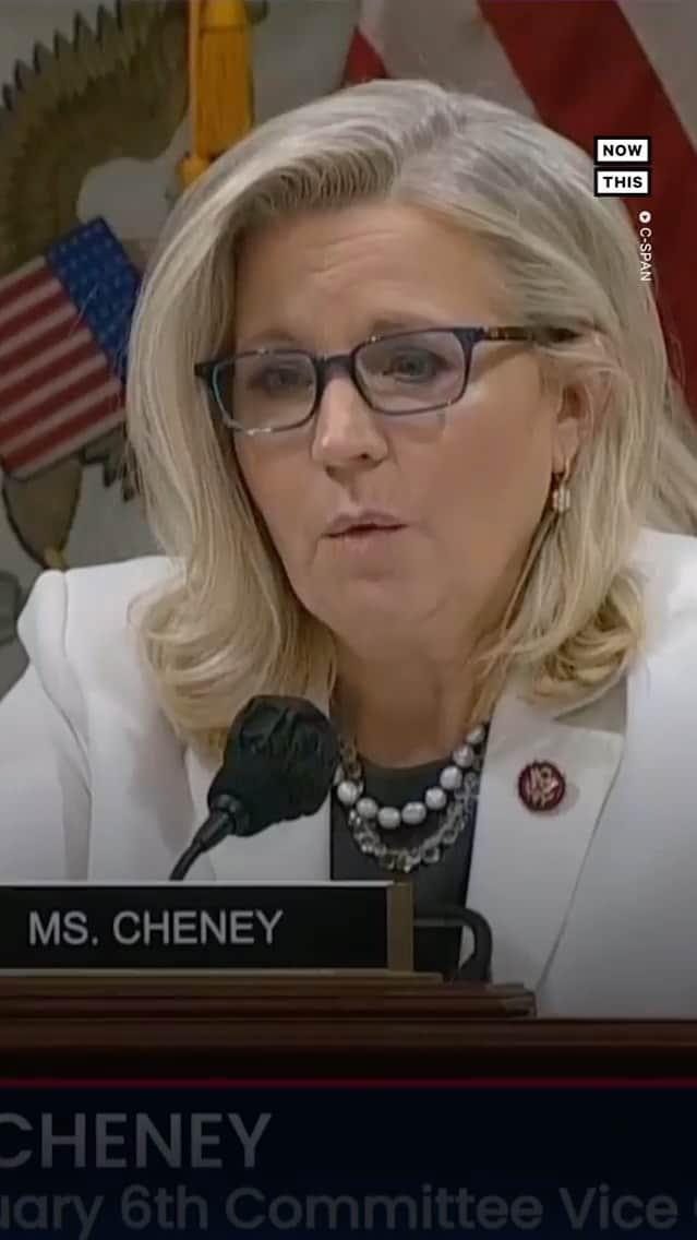 のインスタグラム：「Daaamn. She methodological. 👀🧾👏  #Repost w/ @nowthispolitics In just 2 minutes, Liz Cheney laid out the staggering lengths to which President Trump went to oversee every step of the 'Big Lie' the Big Lie from November 3, 2020 to January 6, 2021  #houseofrepresentatives #jan6 #politics #lizcheney #2020election」