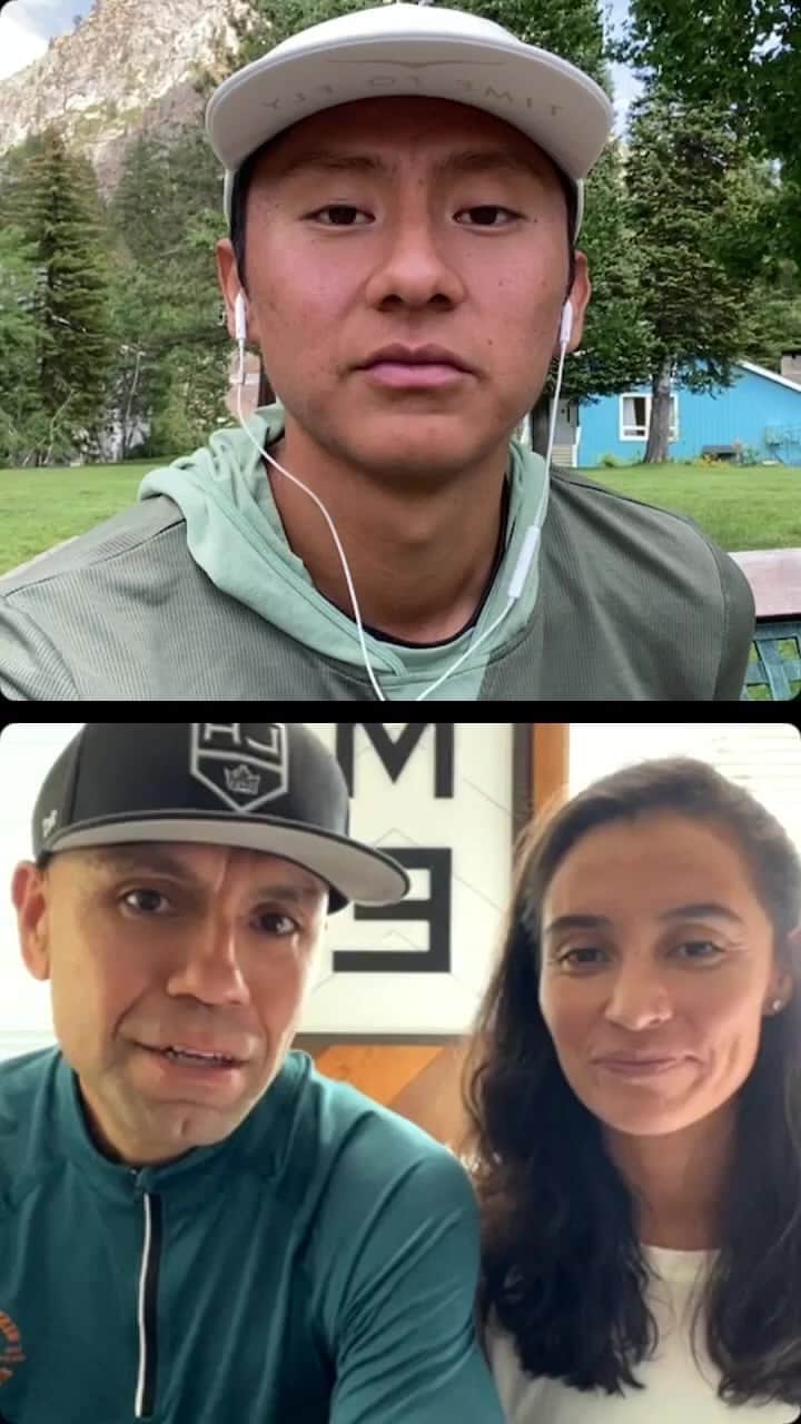 ホカオネオネのインスタグラム：「Humans of HOKA Mayra (@born2run87) and Jerry Garcia (@jerrymgarcia) discuss their recent #HumansofHOKA film and upcoming race at Western States! #FlyHumanFly」
