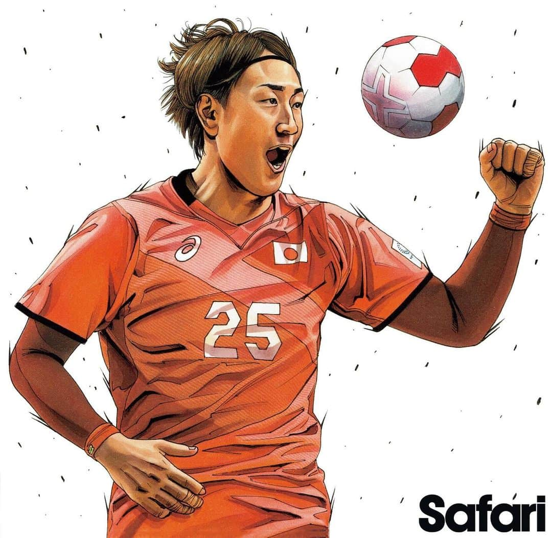 元木博紀のインスタグラム：「素敵なご縁があり、 今月発売のSafari(@safarionline_official )さんに掲載頂きました📚  念願の夢が一つ叶いました‼️  皆様書店にお立ち寄りの際は 是非ご覧頂けると嬉しいです😎  イラストを描いて下さった #田村大(@dai.tamura ) さんありがとうございました🙇‍♂️  #safari #athletesafari #田村大 #アスリートの分岐点 #元木博紀 #ハンドボール #handball」