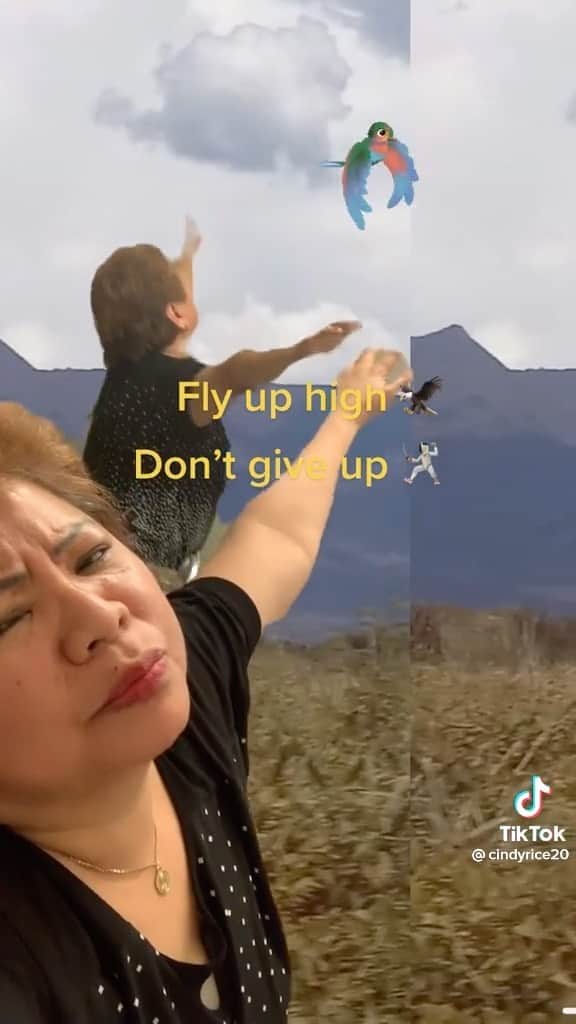 ケリー・オックスフォードのインスタグラム：「🫡  Fly high, don’t give up - Cindy」