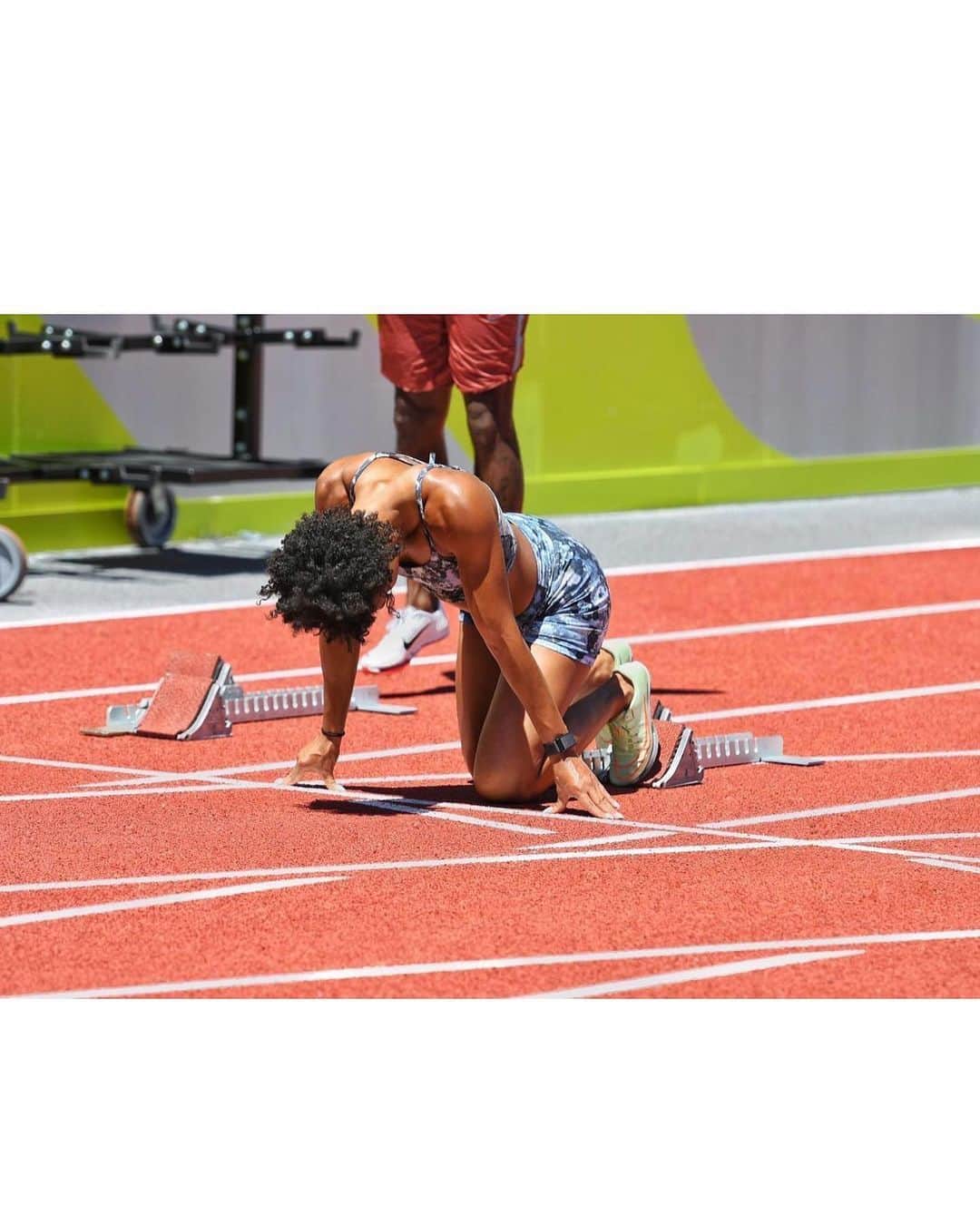 Shania COLLINSさんのインスタグラム写真 - (Shania COLLINSInstagram)「The work has been done 💪🏽🙏🏽  Survive & advance. Round 2 today #USATFChampionships」6月25日 5時14分 - collins_shania