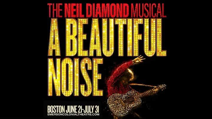 ニール・ダイアモンドのインスタグラム：「🎵 WHAT A BEAUTIFUL NOISE! 🎵 Neil was in the house for the world premiere of @abeautifulnoisemusical! See it FIRST at @emersoncolonial through July 31 ONLY, then on Broadway this fall! ~ Team Neil #abeautifulnoise #neildiamondmusical #neildiamond」