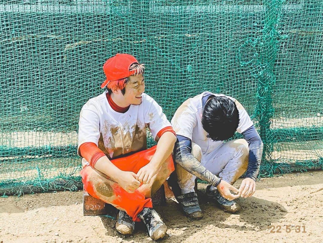たかしのインスタグラム：「「三振を恐れてちゃ、何もできないよ」  〜ベーブルースの名言に最高の写真を添えて〜」