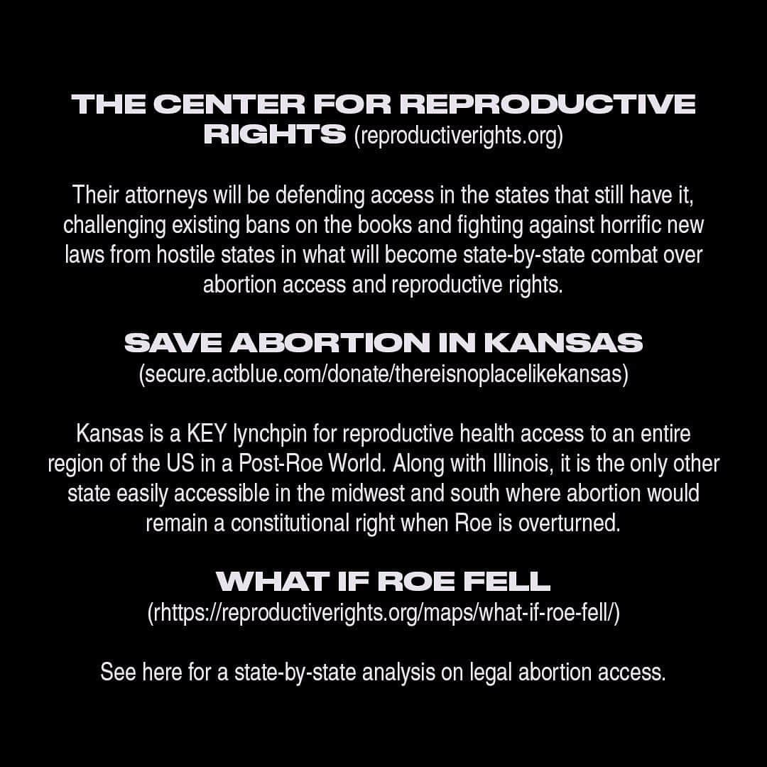 ダコタ・ジョンソンさんのインスタグラム写真 - (ダコタ・ジョンソンInstagram)「What fresh hell is this?   We have put together a list of resources and access information in light of Roe V Wade being overturned.   We will be consistently updating and detailing these resources. Share them far and wide.   Now that reproductive rights are a state to state issue, THE MOST IMPORTANT THING is that you get out and vote for pro choice candidates all the way down the ballot in your local, primary, and general elections.  Linktree in bio for easy access to the above information.」6月25日 21時29分 - dakotajohnson