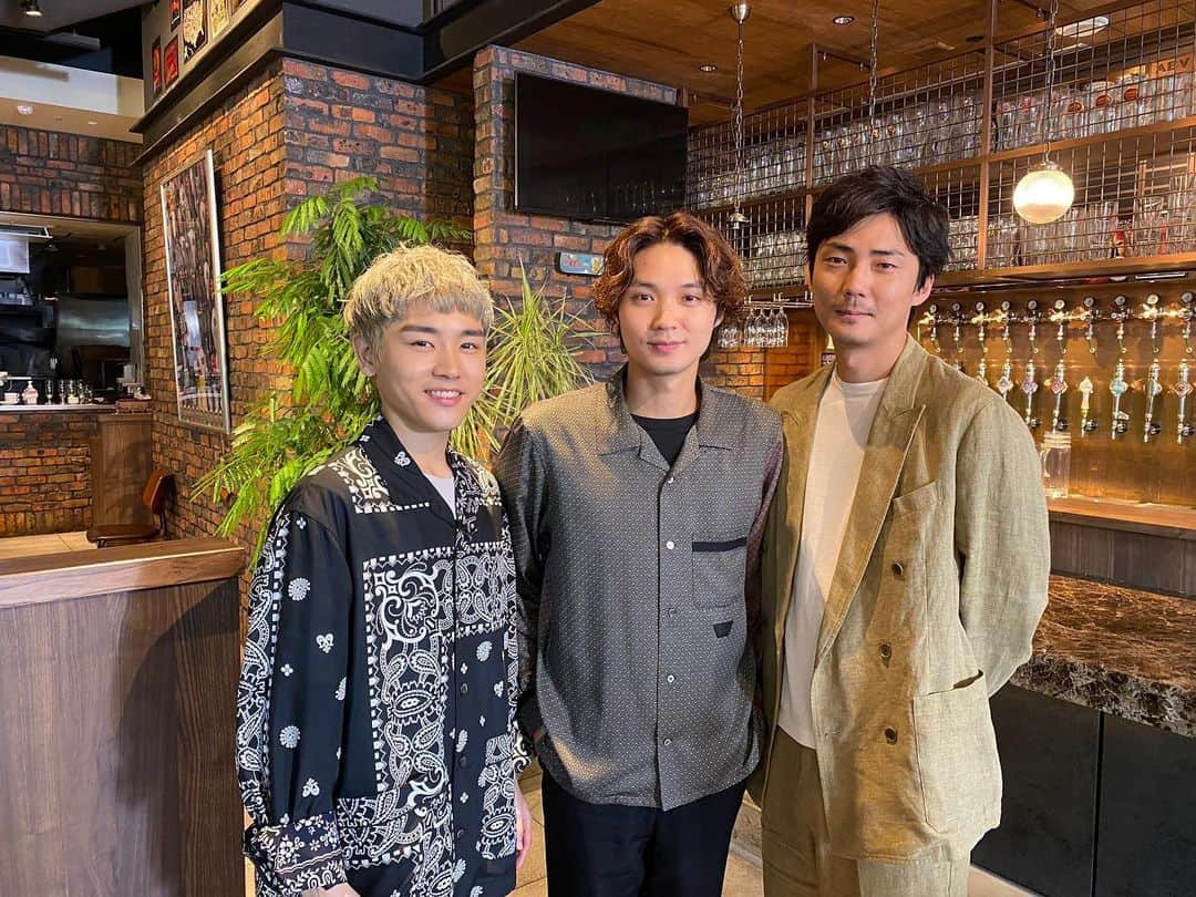 泉澤祐希のインスタグラム：「ボクらの時代  #磯村勇斗 #毎熊克哉  #泉澤祐希 #ボクらの時代」