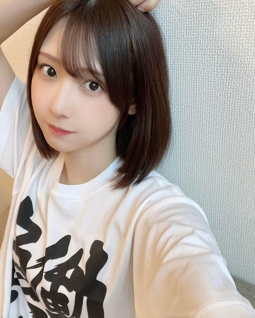 水湊みおさんのインスタグラム写真 - (水湊みおInstagram)「働いたら負けTシャツ👕」6月25日 22時39分 - minato__mio