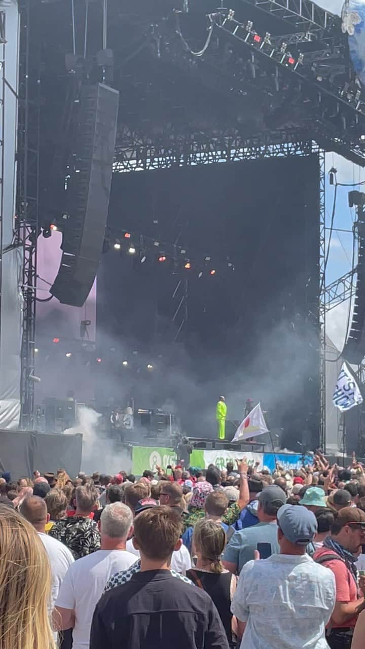のインスタグラム：「@officialskunkanansie bringing it to the Other Stage at Glastonbury 🔥」
