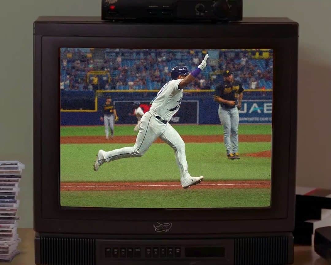 タンパベイ・レイズのインスタグラム：「The Devil Rays are always must-see TV」