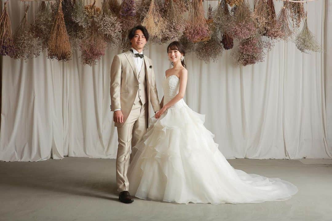 山ノ井拓己のインスタグラム：「💐💍 #ウェディングフォト  増山さん、別府さん楽しい時間ありがとうございました✨」