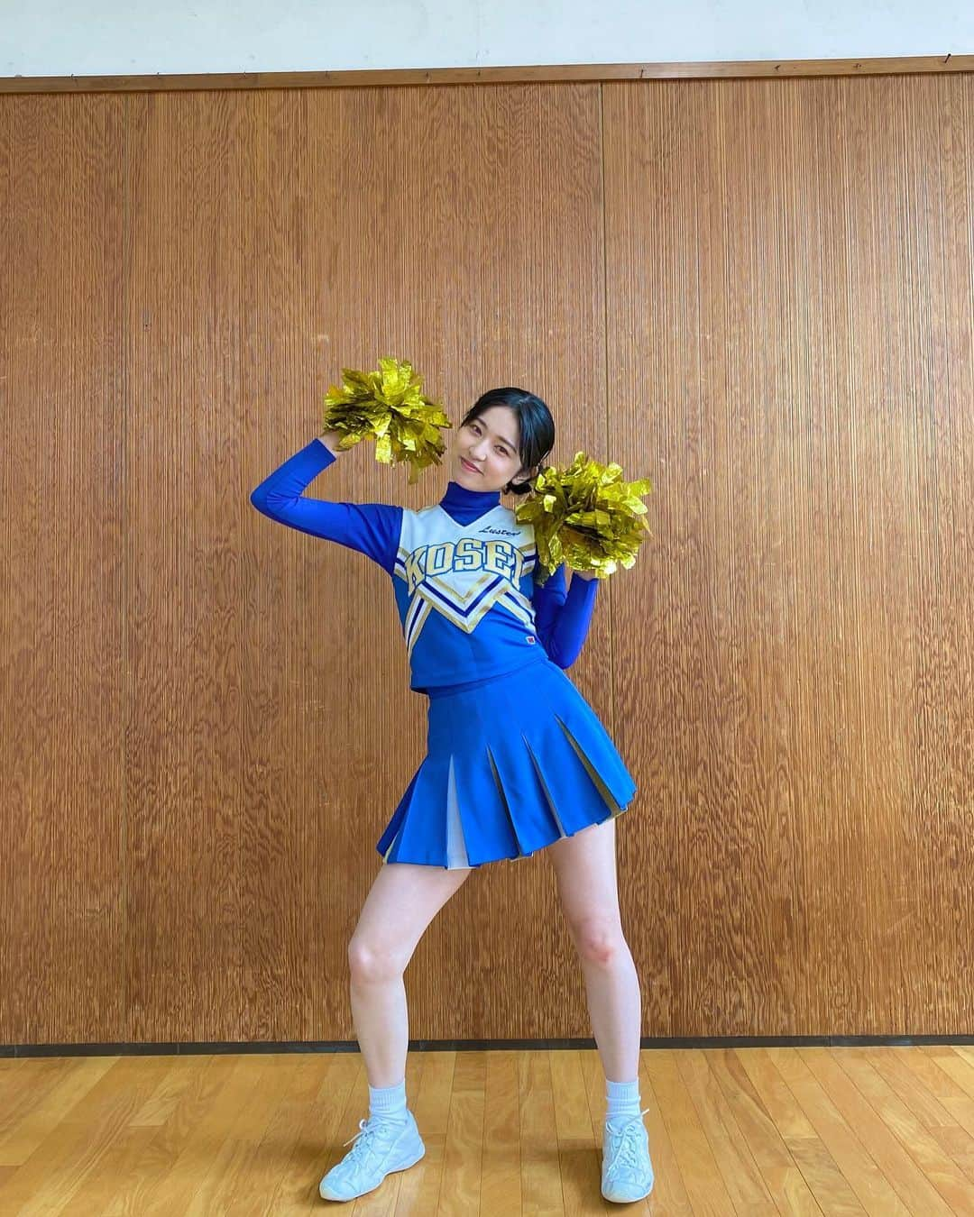 ジョナゴールドさんのインスタグラム写真 - (ジョナゴールドInstagram)「♥ CHEER📣 ・ 今日放送されたATV「いいふる」では八戸光星学院のチアリーディング部を応援しに行きました☺️ 最後には一緒にパフォーマンスもして楽しかった🫶 ・ やっぱり踊るってたのしい！！！！ ♥ #いいふる #チアリーディング #cheer @hachinohekosei」6月26日 18時47分 - jonagold_0323