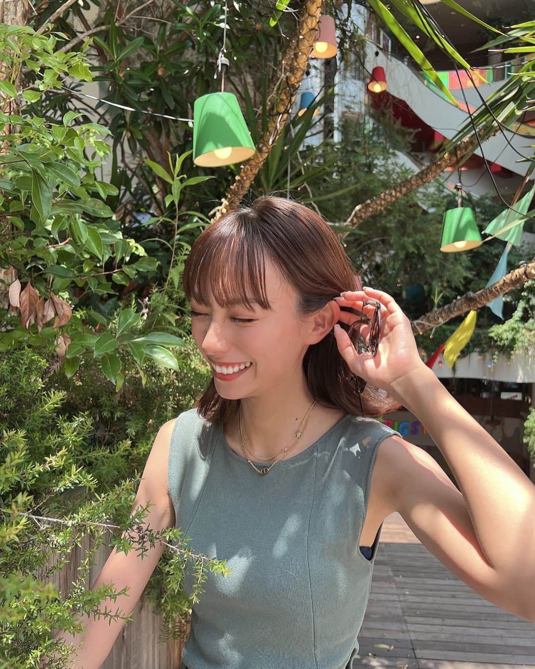 岡島彩花のインスタグラム：「・  チャナカメ📸💕  #大阪旅行  #心斎橋 #アメリカ村」