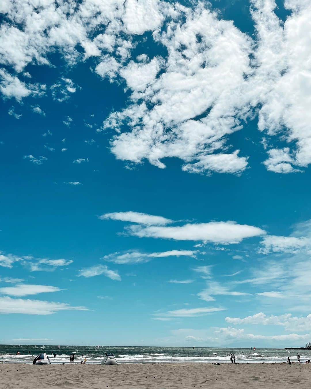 西島知宏のインスタグラム：「夏来た  #鎌倉  #由比ヶ浜  #由比ヶ浜ビーチ」