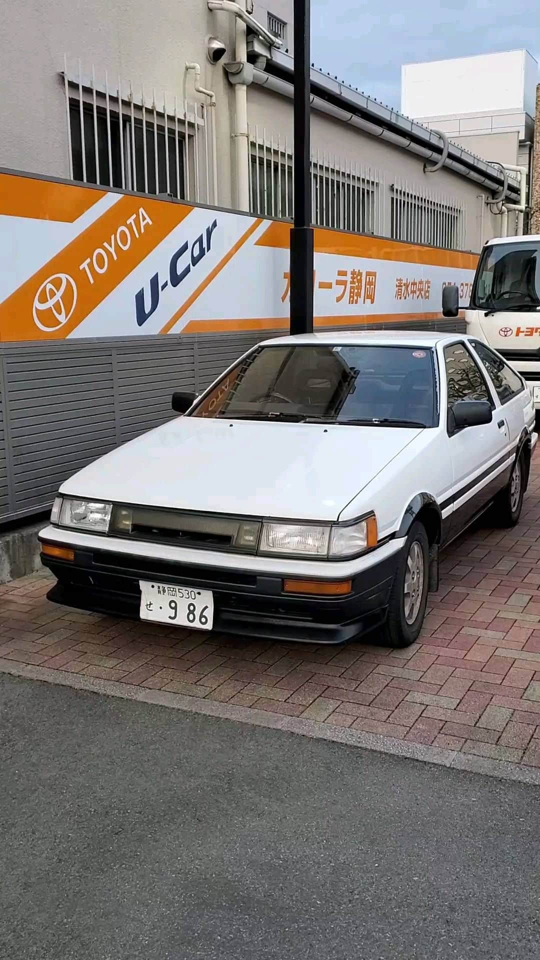 五味侑也のインスタグラム：「The 86！  #TOM'S #toyota  #toyota86  #ae86  #gr86」