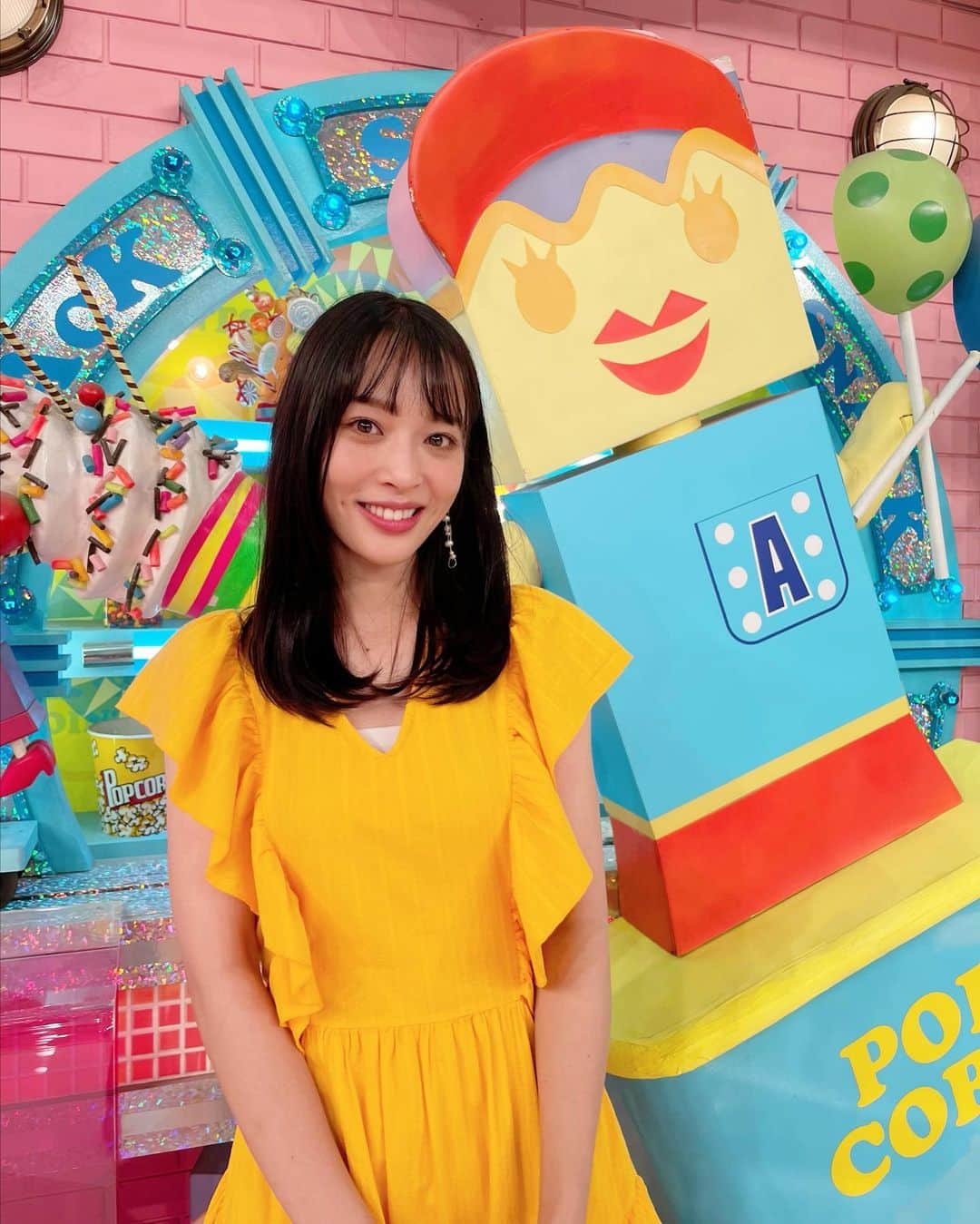 神部美咲のインスタグラム：「#アッコにおまかせ 出演させて頂きました🙇‍♀️✨  アッコさんをはじめ ファミリーの皆さんが とっても優しくて 楽しむことができました😊  ありがとうございました🥰」