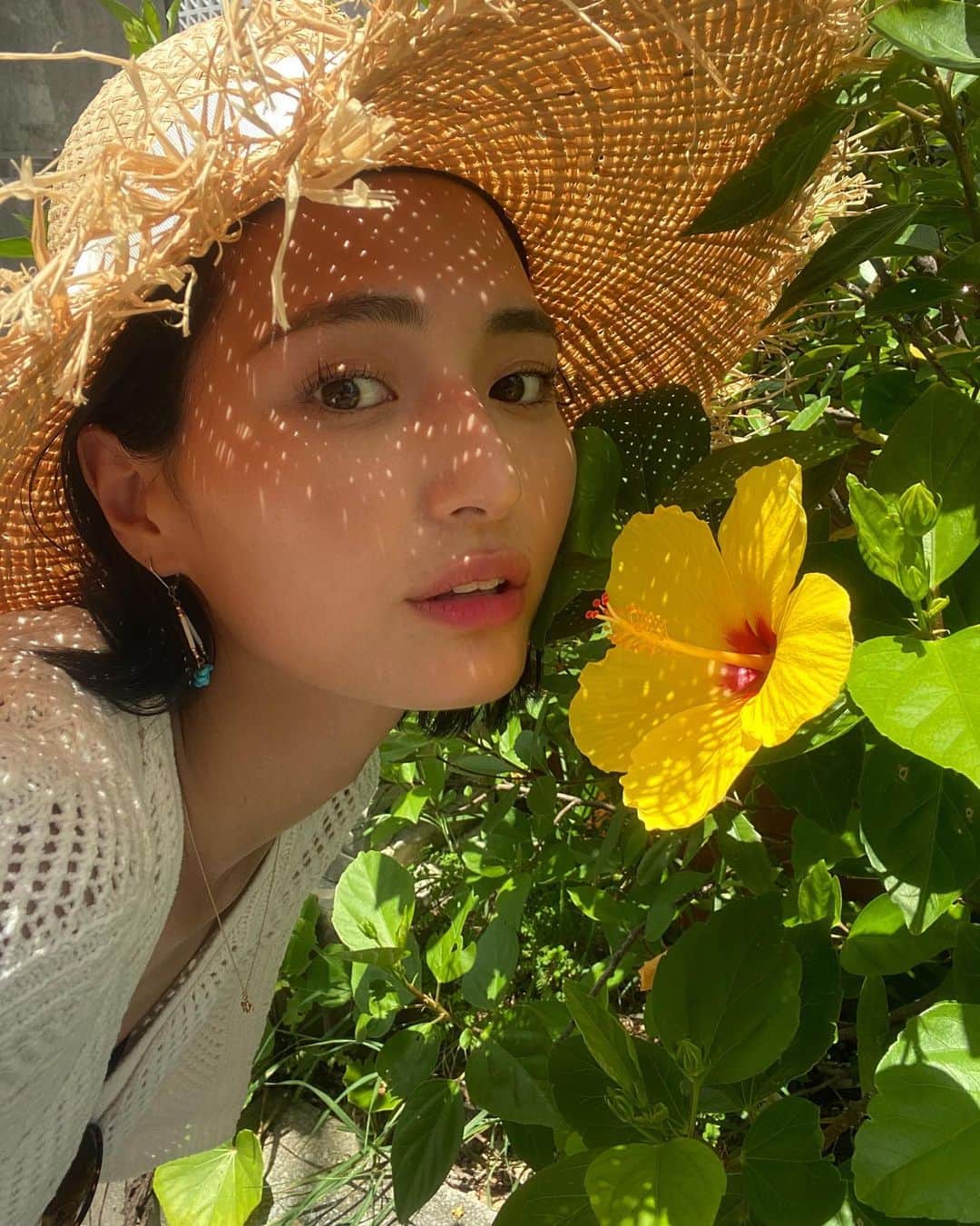 山賀琴子さんのインスタグラム写真 - (山賀琴子Instagram)「Yellow hibiscus🌺✨」6月26日 20時23分 - kotokoyamaga