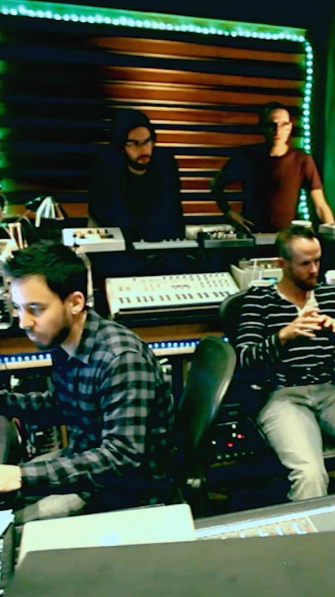 リンキン・パークのインスタグラム：「The cycle repeated as explosions broke in the sky. Relive 10 years of LIVING THINGS LPTV episodes from the link in bio」