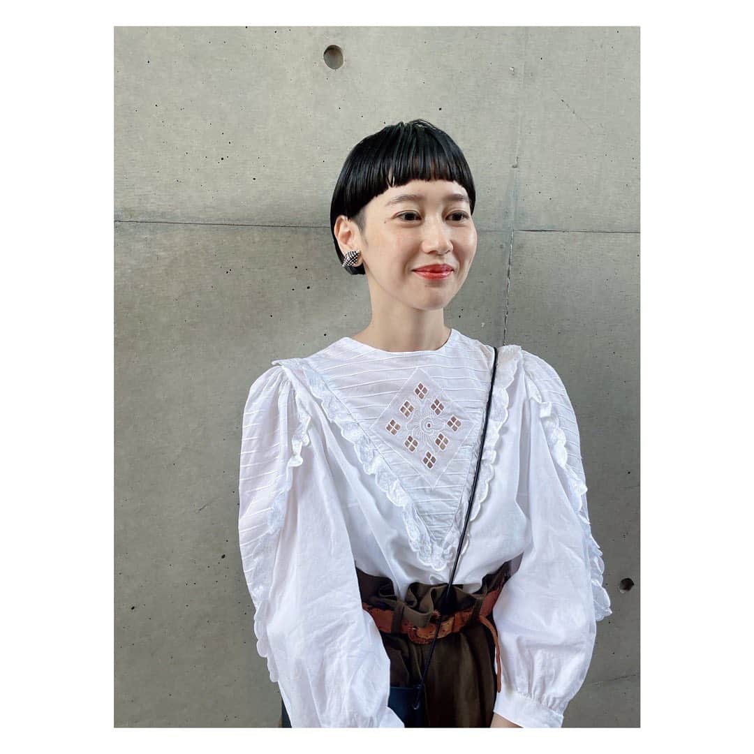 のインスタグラム：「✂︎✂︎✂︎🤍ありがとうございました @kaori_negoro_anti 🙏」