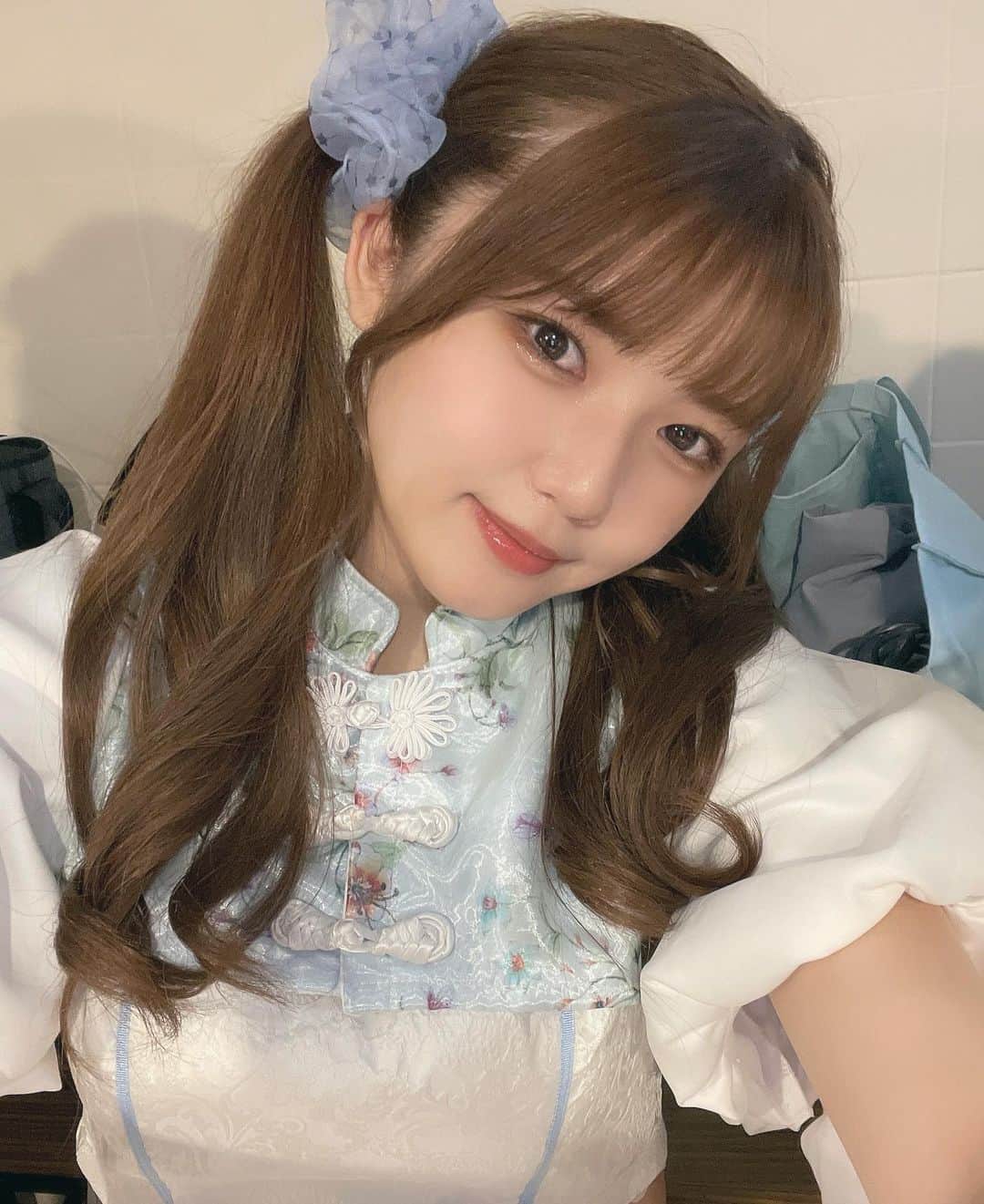 月愛きららのインスタグラム：「きらのことずっと好きでいてね･｡.♡  会いに来てくれるまで待ってる‪(っ ॑꒳ ॑c)  #03 #18歳 #アイドル #自撮り #自撮り女子 #高身長女子 #blue」