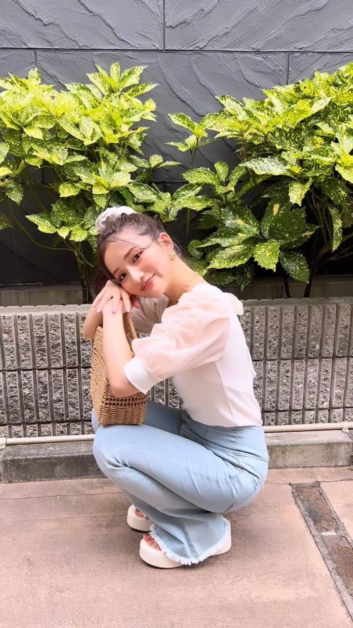 南りほのインスタグラム：「@wego_official ❤️‍🔥❤️‍🔥❤️‍🔥  みんな、リールどんなの見たい？💋」