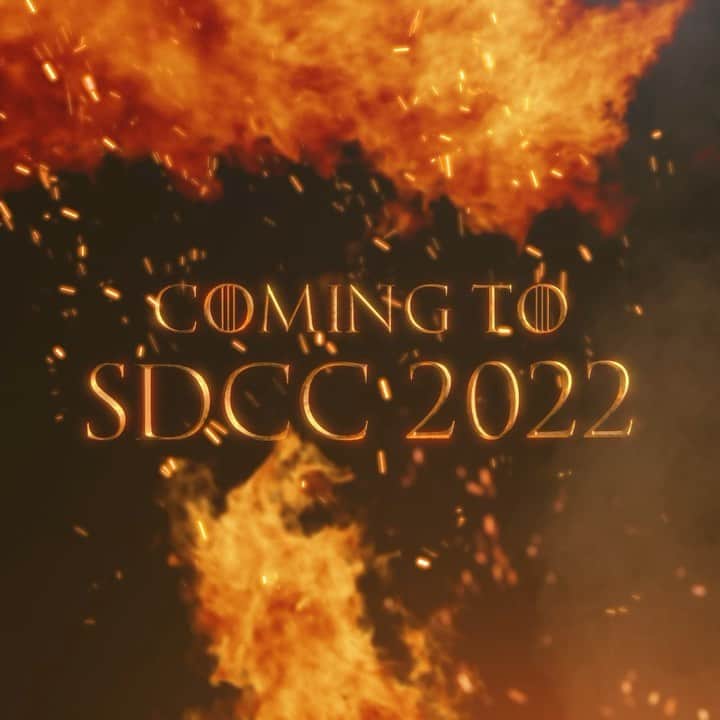 ゲーム・オブ・スローンズのインスタグラム：「Dragons are coming to San Diego @Comic_Con. #HOTDSDCC」