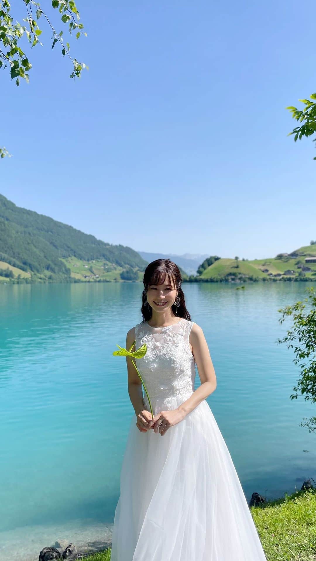 伊藤沙織のインスタグラム：「2nd anniversary in Switzerland🇨🇭」