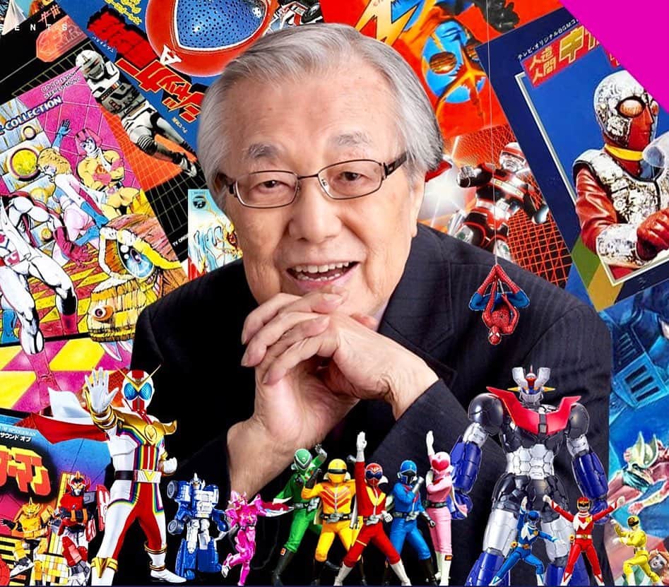 マコ・プリンシパルのインスタグラム：「I love my grandpa.  最高で最強のおじいちゃま。  祖父として作家として、沢山可愛がってくれた、時にはしかってくれた。  寂しいけれど  きっと私の心の中に、そして作品の中に、おじいちゃまは存在し続けると信じています。  祖父が生きた証を未来へ紡いでいきます。  エゴサをしては「こんな事が書いてあったよ」といつも嬉しそうに報告をくれた祖父。皆様の愛がパワーになりました。 ぜひこれからも沢山祖父の音楽を聴いて頂ければ、幸いです。  大好きなおじいちゃま、 そして宙明サウンドを応援して下さる全ての皆様へ 愛を込めて  #渡辺宙明　#宙明サウンド　#chumei #chumeiwatanabe」