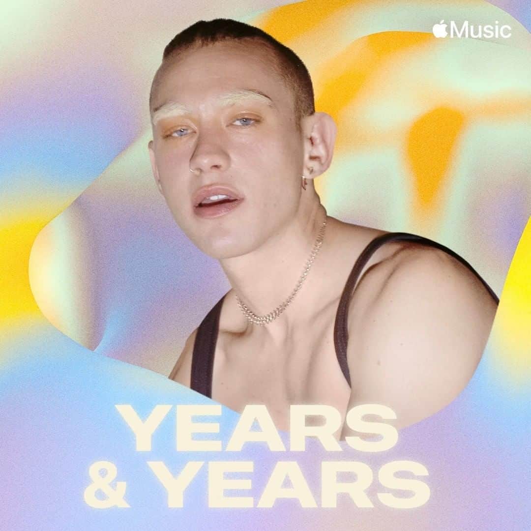 YEARS & YEARSのインスタグラム：「HAPPY PRIDE 🏳️‍🌈 i’m v excited to share a cover of ‘Outside’ by ultimate gay icon George Michael. 💕 This song is so brilliant and I love George so much, i hope you like this version i made with @georgiauk - we loved making it so much 💙 stay gay everybody !  you can listen to the full song exclusively on @applemusic. Link in bio」