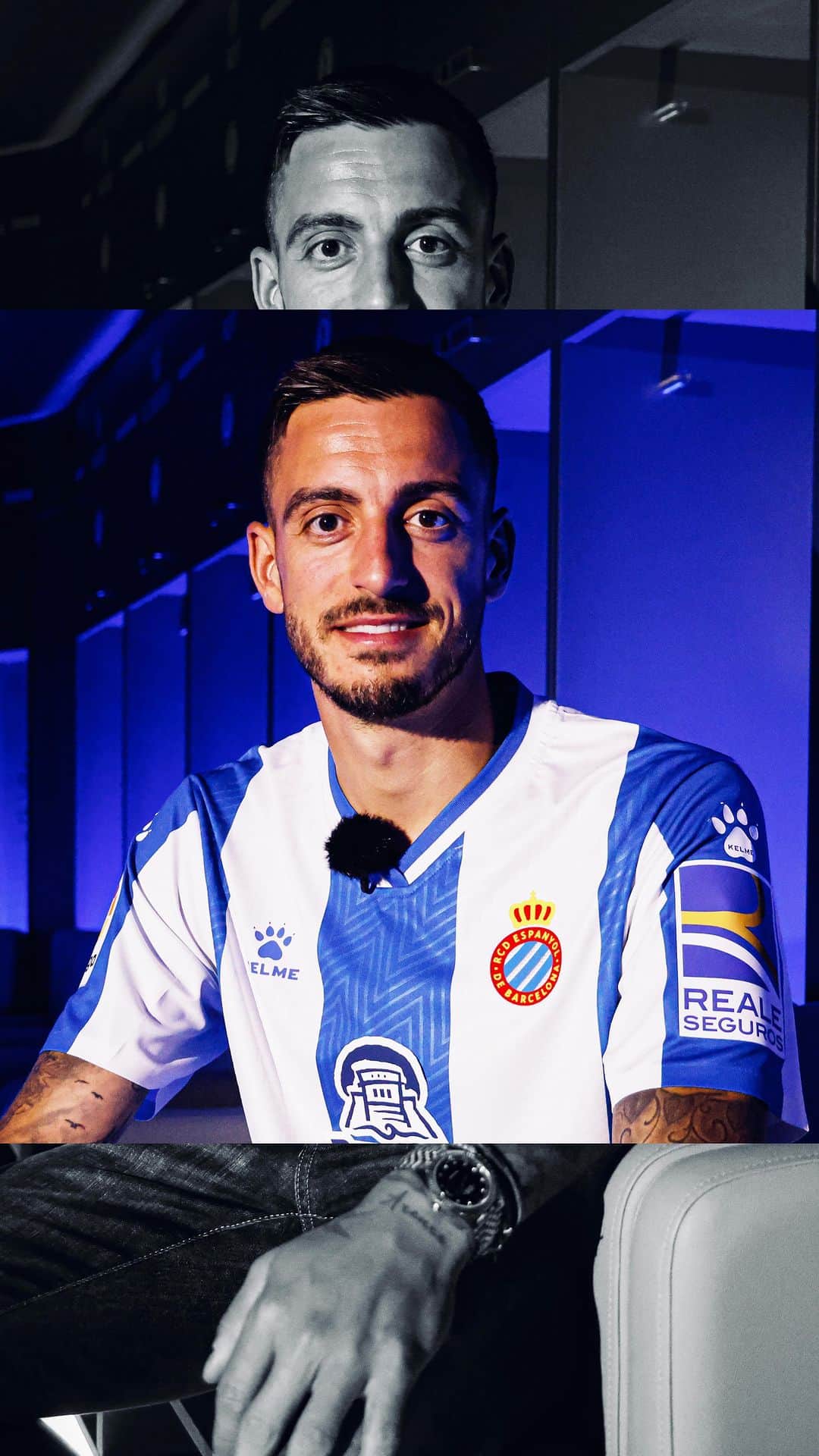 RCDエスパニョールのインスタグラム：「🎥 INSIDE | Así ha vivido @joselumato sus primeras horas como perico ⚪🔵   #RCDE | #JoseluPerico」