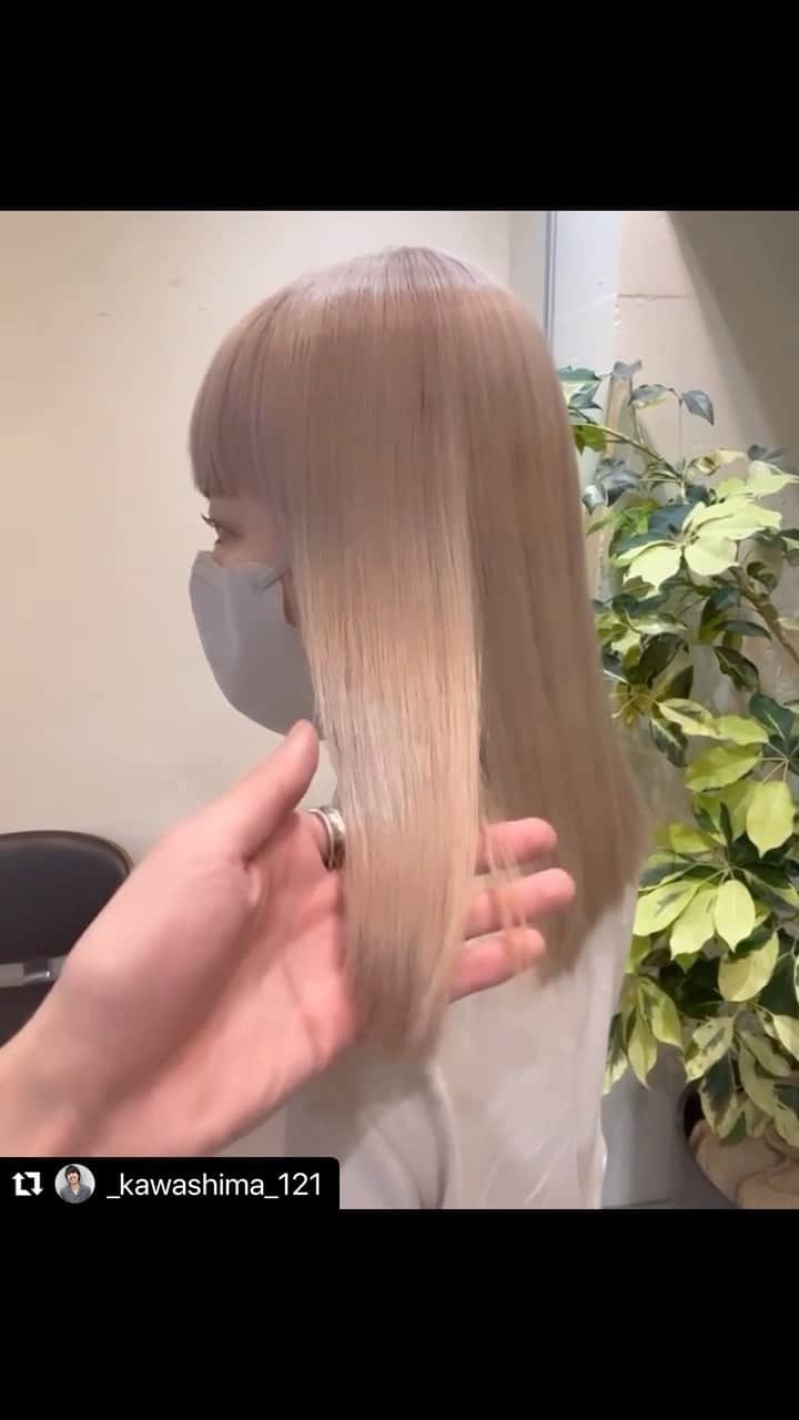 樋口智子のインスタグラム：「New color🫶🏻」