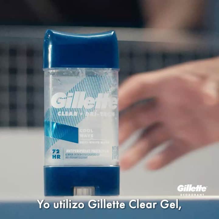 ホセフ・マルティネスのインスタグラム：「Mantente confiado aun bajo presión. Usa @gillette Clear Gel porque se aplica de forma transparente y ofrece una protección instantánea contra el sudor y el olor. #gillettedeopartner #ad」