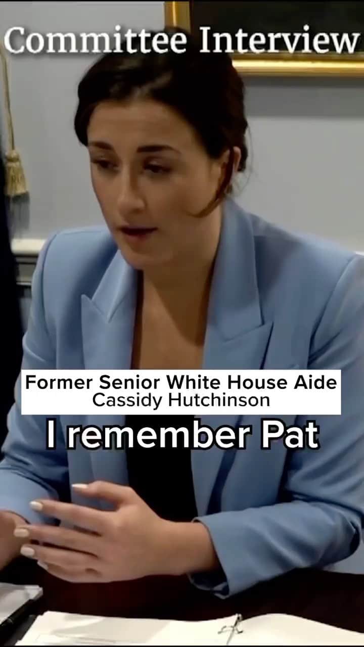 のインスタグラム：「I repeat: That’s a wiiiiiiiild boy right there. 👀👀🤡   #Repost w/ @nbcnews "He thinks Mike deserves it," Trump's chief of staff Mark Meadows told White House counsel Pat Cipollone of the former president's response to the "hang Mike Pence" chants at the Capitol on Jan. 6, former senior aide Cassidy Hutchinson testifies.」