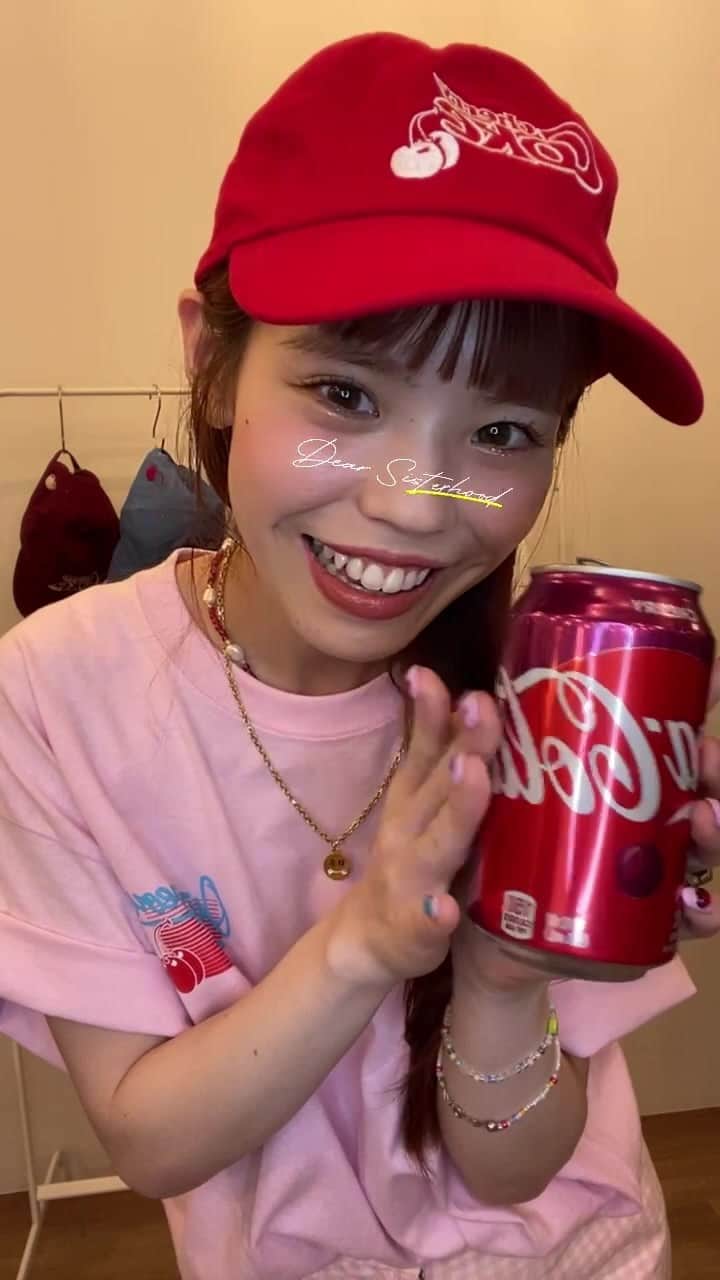 のインスタグラム：「Cherry Coke Special Collaboration 明日7/15(金) 21:00~発売🍒」