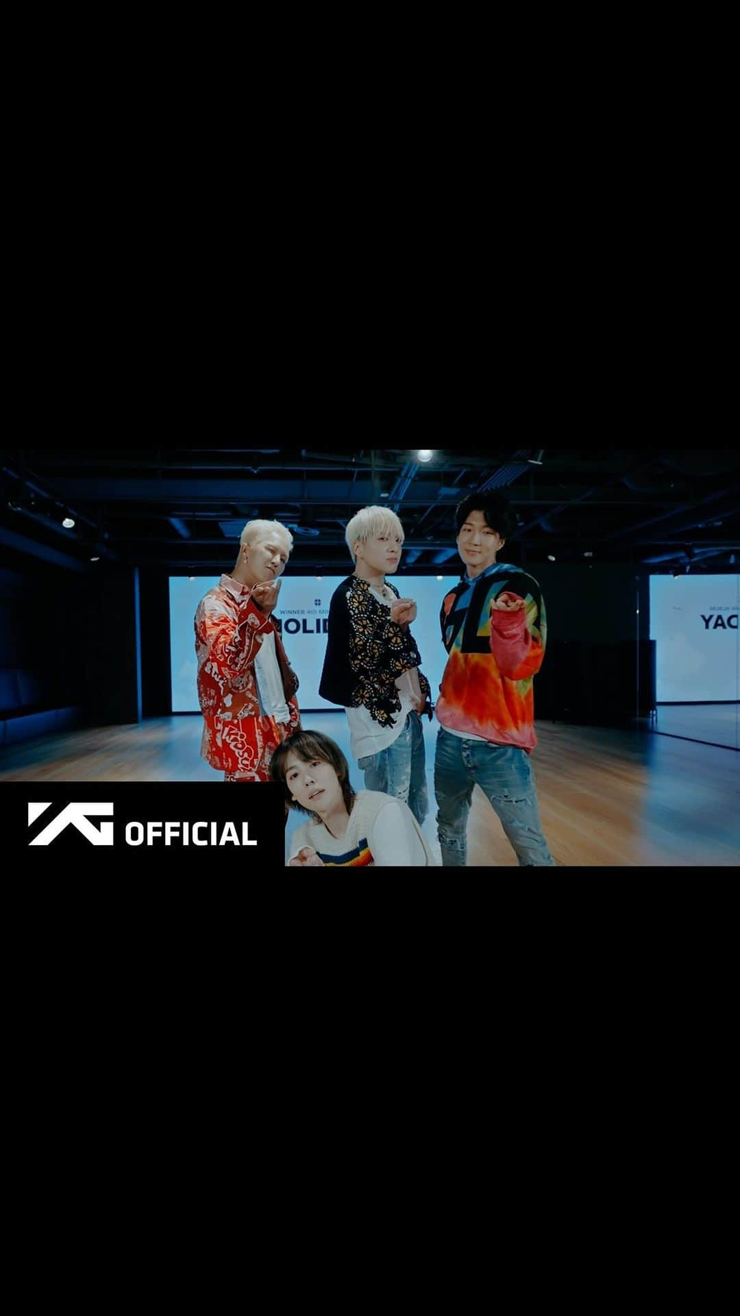 WINNERのインスタグラム：「[☁️WINNER☁️] ‘I LOVE U’ DANCE PRACTICE VIDEO   ▶️https://youtu.be/XwETZc87kGA  #WINNER #위너 #4thMINIALBUM #HOLIDAY #TITLE #ILOVEU #DANCE_PRACTICE_VIDEO #YG」