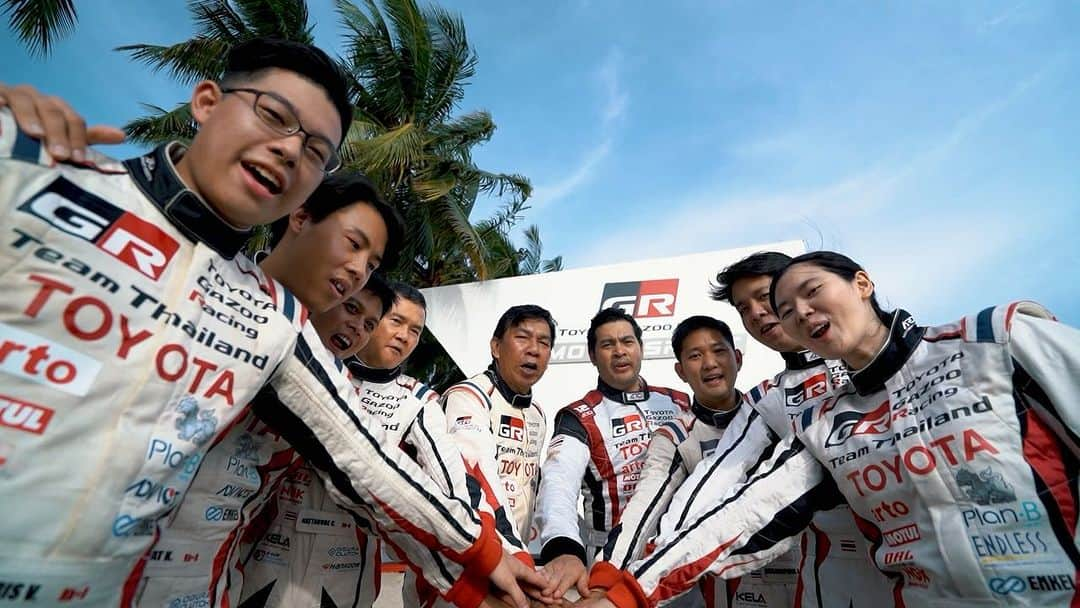 Toyota team thailandのインスタグラム